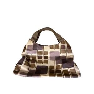 Orla Kiely Medium Shoulder Bag Multicolor Geometric Print